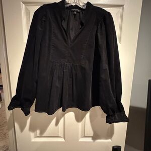 Banana Republic Elegant Black Blouse
